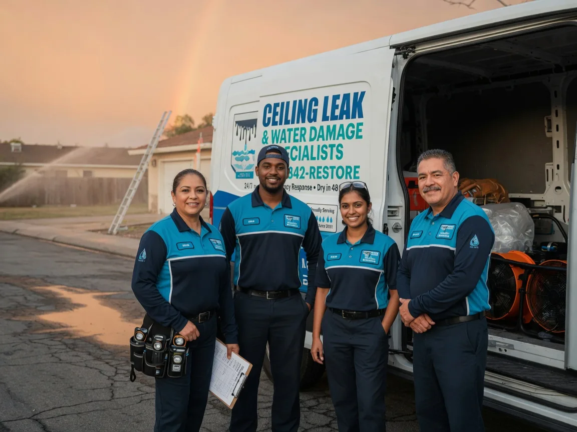 Ceiling Leak Cleanup company in Canones, NM